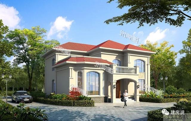 5款全新設計的兩層小樓房設計圖，回家建一棟，不再漂泊