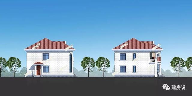 5款全新設計的兩層小樓房設計圖，回家建一棟，不再漂泊