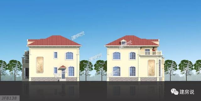 5款全新設計的兩層小樓房設計圖，回家建一棟，不再漂泊