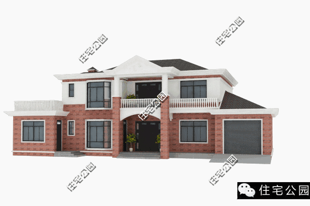 12X23米的雙層別墅，冬暖夏涼，含全圖預算