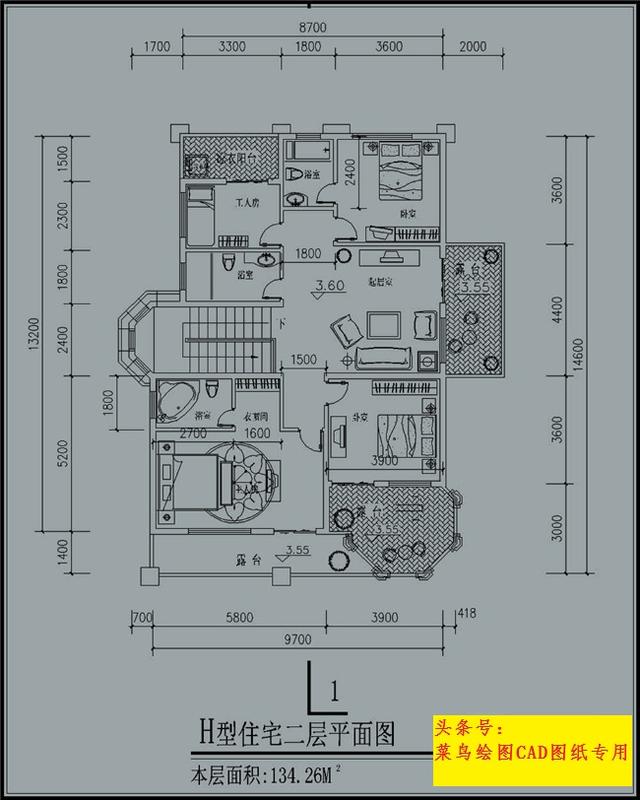 24萬(wàn)建2層別墅！歐式款方正戶型，帶八角亭外觀、玄關(guān)、車(chē)庫(kù)