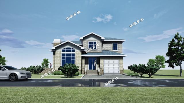 二層磚混結構鄉間小別墅全套圖紙分享！