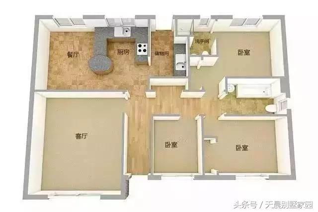 5套農村自建一層別墅，一套比一套大氣美觀！含設計圖