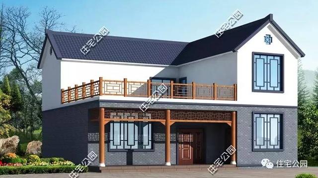 13X13米農村2層別墅，布局有序風景好，含預算！