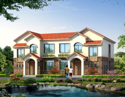 7套適合農村自建的雙拼別墅，5套最美，6套最便宜