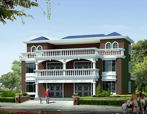 7套適合農村自建的雙拼別墅，5套最美，6套最便宜