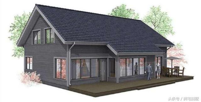 單層帶閣樓，適合限高地區(qū)農(nóng)村自建房，您看這個(gè)怎么樣？