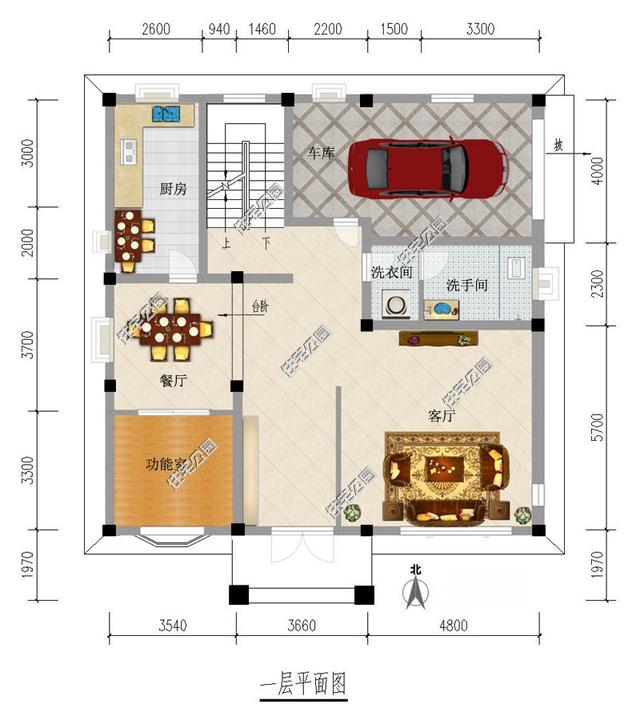 農村這樣蓋紅磚房，瞬間秒殺城里豪華別墅
