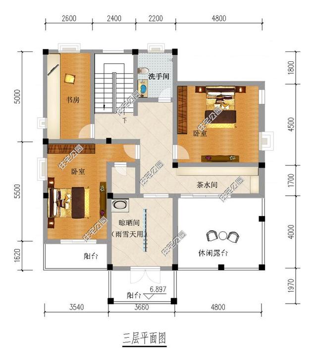 農村這樣蓋紅磚房，瞬間秒殺城里豪華別墅