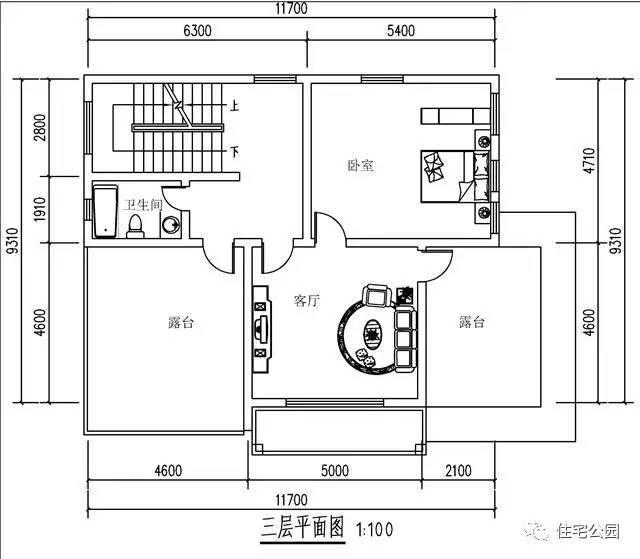 360平的農村別墅，35萬建成，實拍！