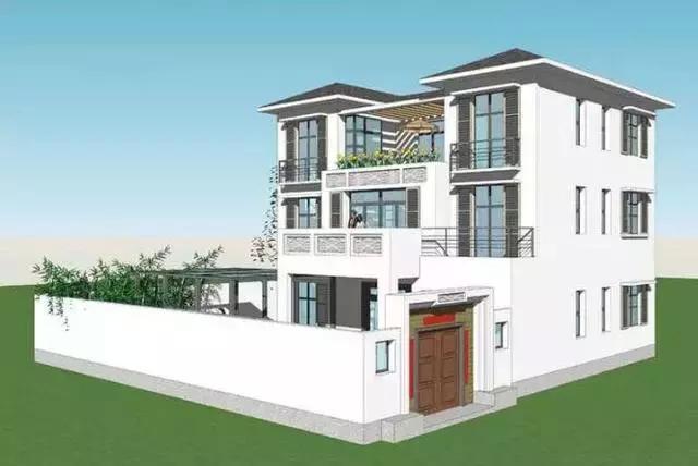 有“堂屋“還帶庭院的別墅，40萬都不到，要什么自行車！