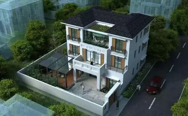 有“堂屋“還帶庭院的別墅，40萬都不到，要什么自行車！