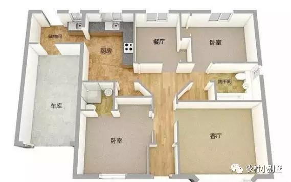 想回農(nóng)村蓋房的人看看這6款設(shè)計圖，一點不比別墅差！