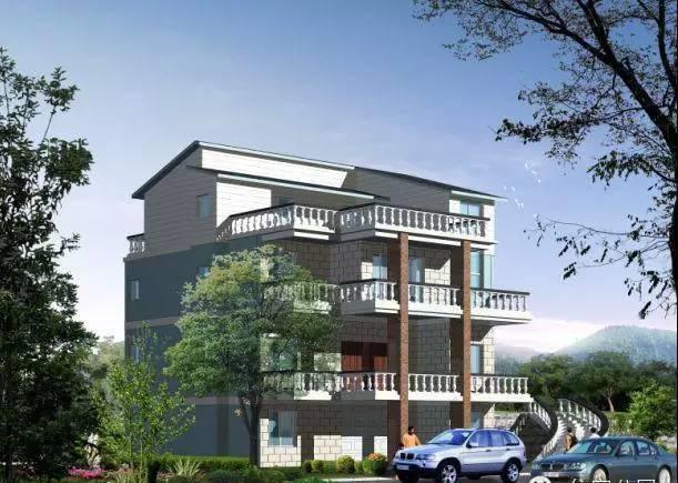 精選10套自建別墅戶型，含效果圖及平面圖