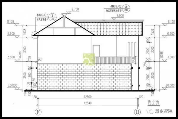 17X17米方正農村別墅，旋轉樓梯雙車庫，秒殺城里商品房！