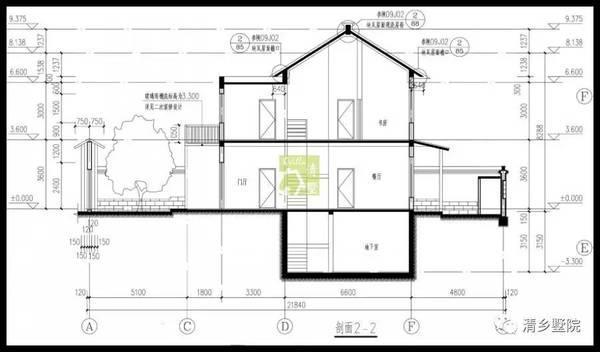 17X17米方正農村別墅，旋轉樓梯雙車庫，秒殺城里商品房！