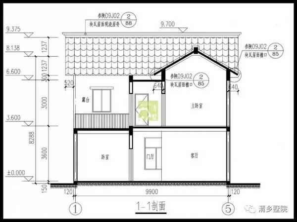17X17米方正農村別墅，旋轉樓梯雙車庫，秒殺城里商品房！
