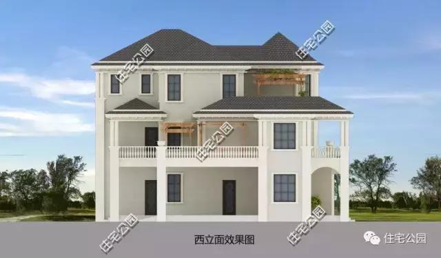 10.14米X21.84米清新樸素15萬內(nèi)自建別墅方案