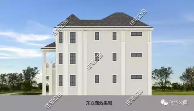 10.14米X21.84米清新樸素15萬內(nèi)自建別墅方案