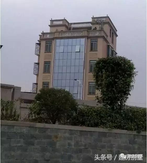 曬10棟完工的農村自建房實景圖，小編我最喜歡第7棟