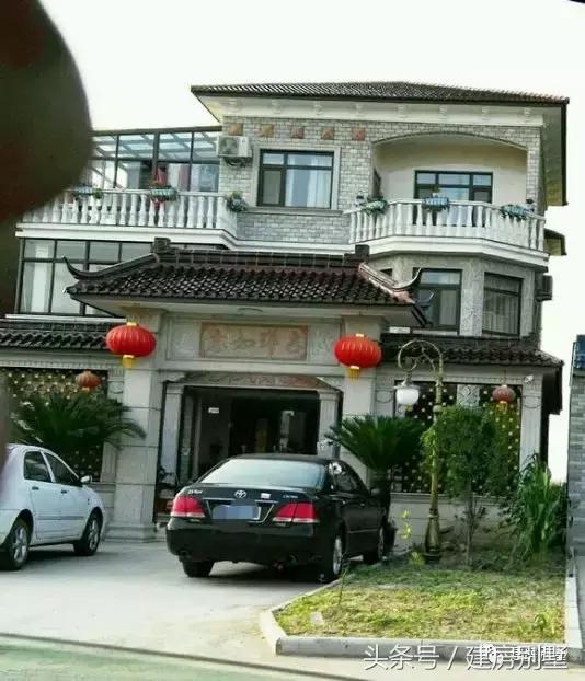 曬10棟完工的農村自建房實景圖，小編我最喜歡第7棟