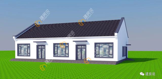 適合北方人建造的一層別墅設(shè)計(jì)圖紙