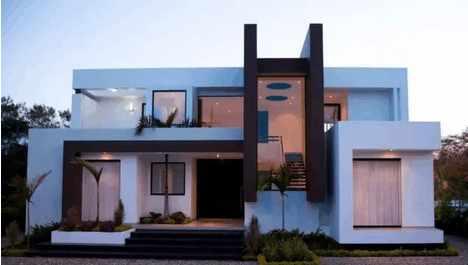 現(xiàn)代風(fēng)格別墅設(shè)計圖，簡約大氣，透著時尚風(fēng)