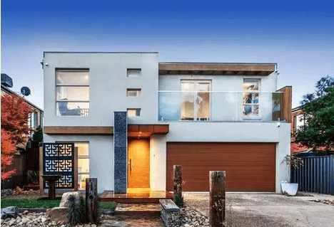 現(xiàn)代風(fēng)格別墅設(shè)計圖，簡約大氣，透著時尚風(fēng)