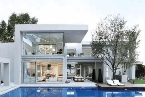 現(xiàn)代風(fēng)格別墅設(shè)計圖，簡約大氣，透著時尚風(fēng)