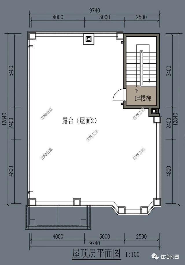 二層簡約小別墅設計圖，設計不在繁復，舒適就行