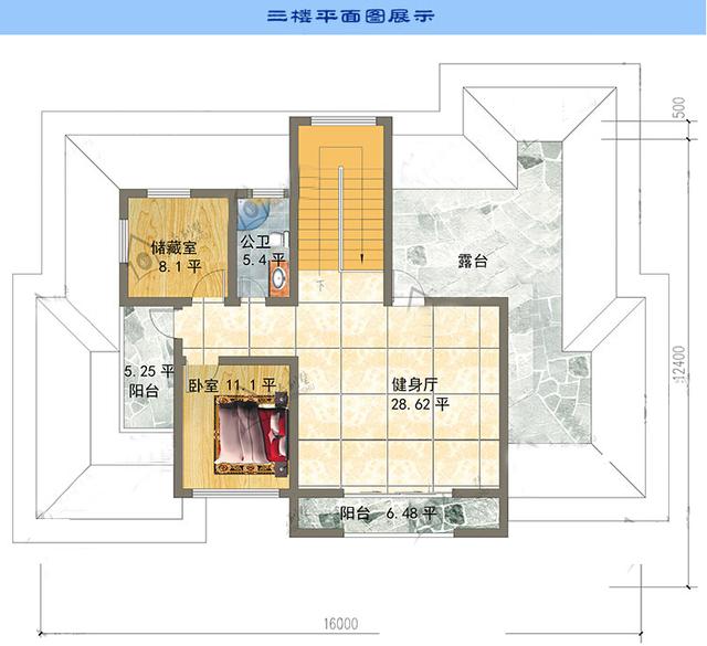 三層歐式帶復(fù)式客廳施工圖紙，帶地下室