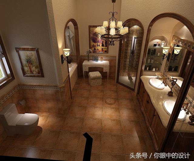 450平托斯卡納風(fēng)格別墅豪宅實拍，土豪才敢這樣裝