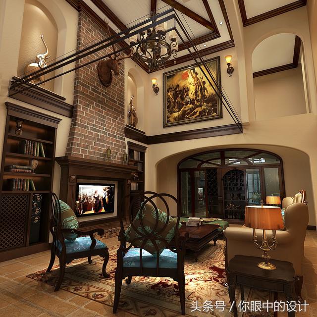 450平托斯卡納風(fēng)格別墅豪宅實拍，土豪才敢這樣裝