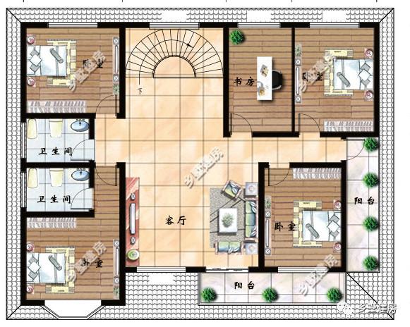 兩款經典不過時的兩層農村自建房方案，造價不高