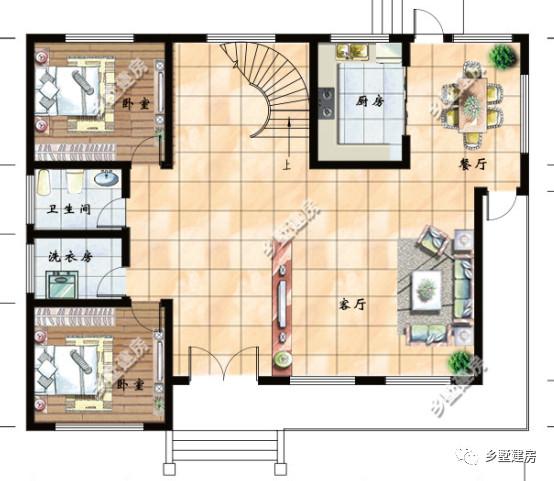 兩款經典不過時的兩層農村自建房方案，造價不高