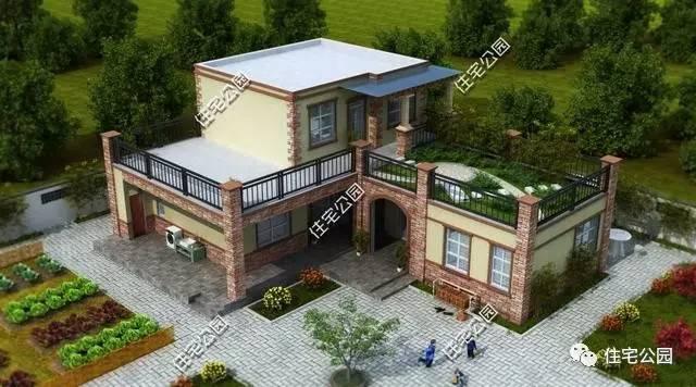 除了洋別墅，農(nóng)村自建房還有新中式別墅，含圖紙（6套）