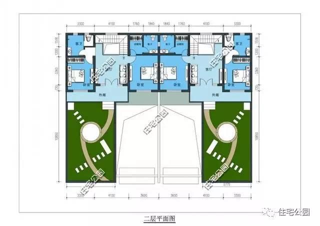 除了洋別墅，農(nóng)村自建房還有新中式別墅，含圖紙（6套）