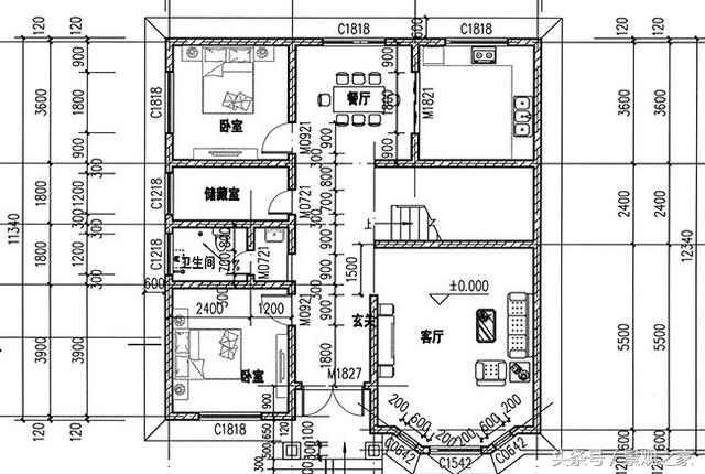 二層小別墅設(shè)計(jì)圖，樓中樓結(jié)構(gòu)，外觀(guān)漂亮，簡(jiǎn)單