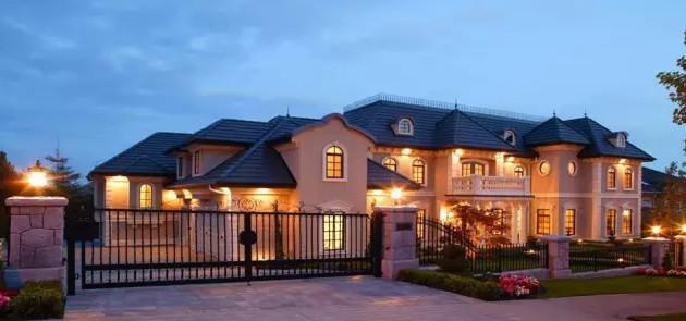 10套莊園式別墅，奢華典雅，媲美四合院