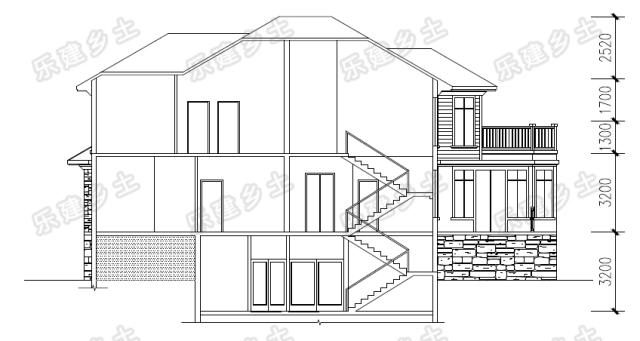 19x17米二層坡地別墅設(shè)計，利用獨特地勢創(chuàng)造藝術(shù)生活