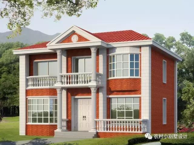 15套2017年最新潮二層農村別墅，這樣蓋既實用又上檔次！