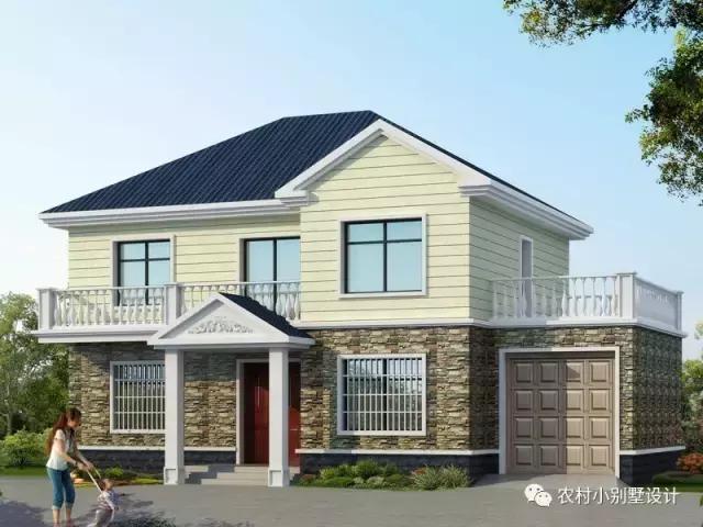 15套2017年最新潮二層農村別墅，這樣蓋既實用又上檔次！