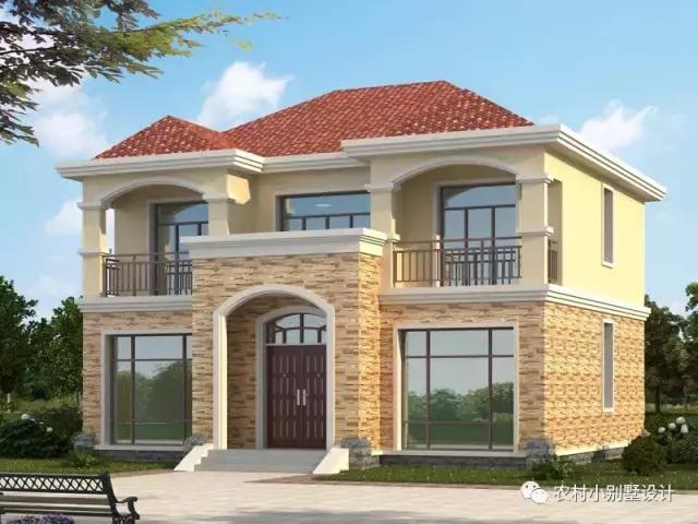 15套2017年最新潮二層農村別墅，這樣蓋既實用又上檔次！