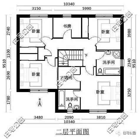 5套農村10X11米戶型推薦，最愛第三套別墅設計！