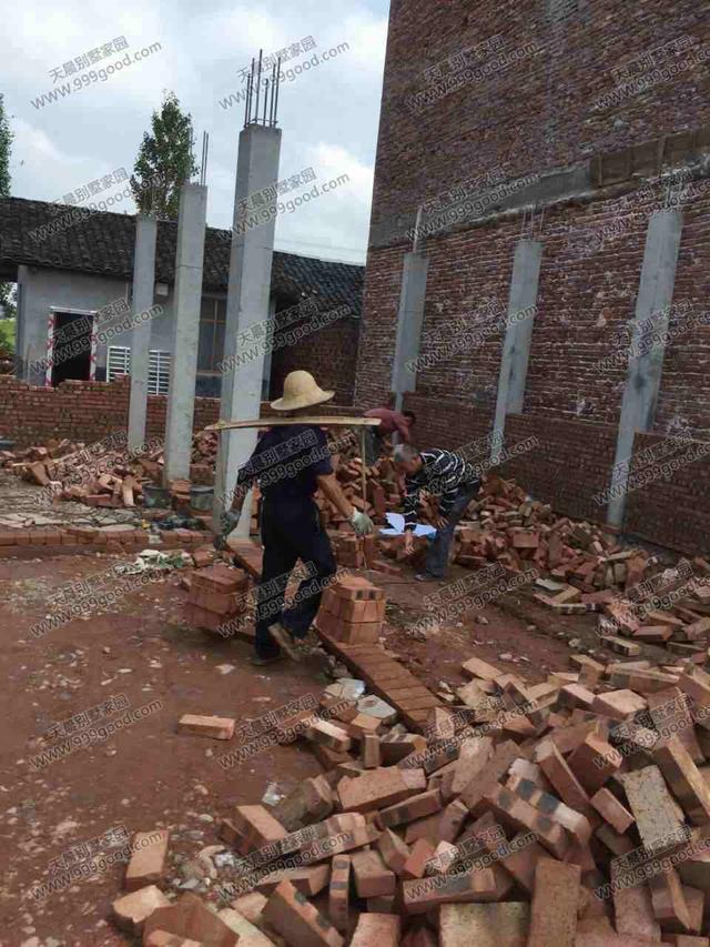 農村別墅設計圖，車庫入戶，方正戶型12X12.4米！含建筑圖