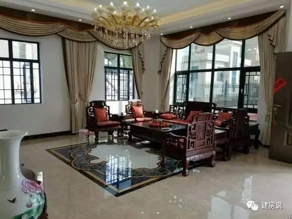 網友花兩年自建鄉村別墅，內外裝修明顯比一般人有品位