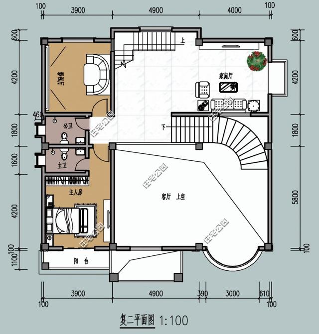 4套自建房戶型，多層多臥室，農(nóng)村兄弟姐妹多也不怕！