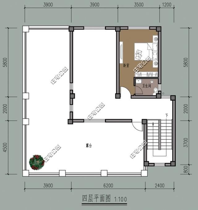 4套自建房戶型，多層多臥室，農(nóng)村兄弟姐妹多也不怕！