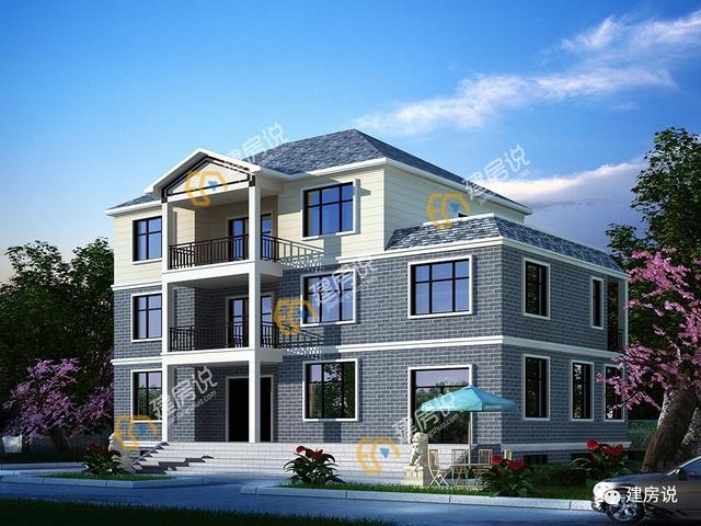 10款經濟美觀戶型圖，在俺們農村相親必備別墅