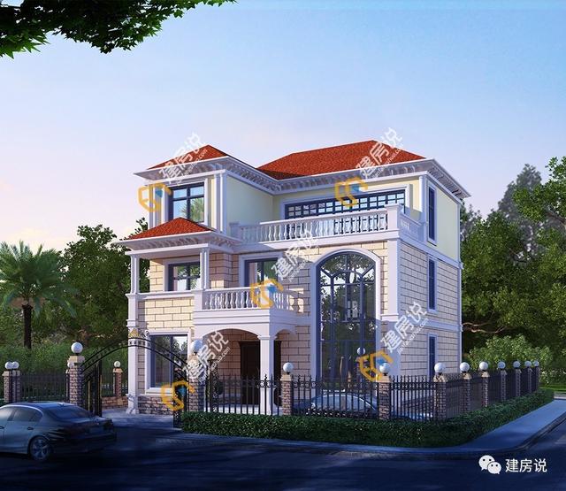 10款經濟美觀戶型圖，在俺們農村相親必備別墅